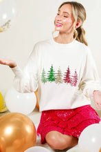 Load image into Gallery viewer, Sequin Christmas Tree Soft Knit Sweater