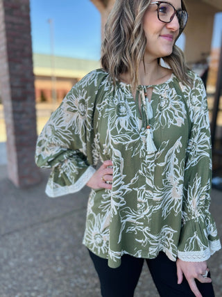 Whispering Florals Blouse