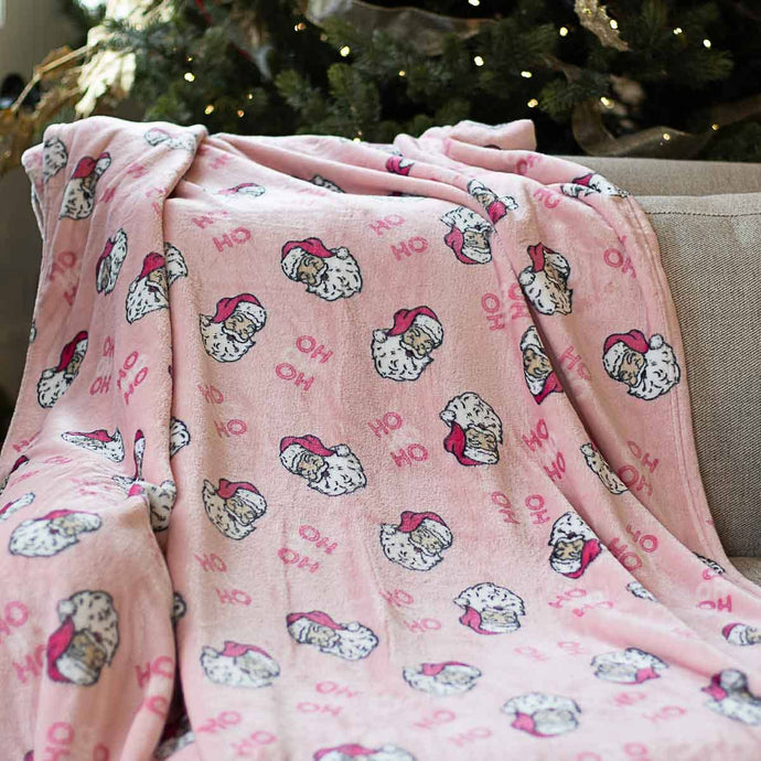 HoHoHo Santa Cozy Throw