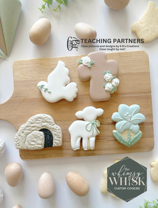 3/31 Easter Cookie Class LINK TO SIGN UP in description below at the Whimsy Whisk website!