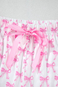 Pink Bows PJ Set