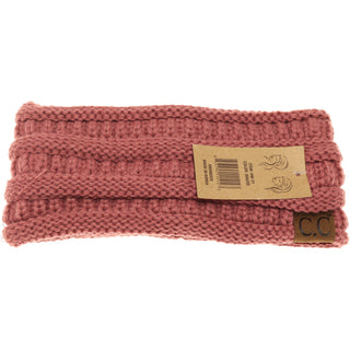 Solid Ribbed Headwrap