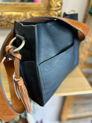 Lyla 2-in-1 Bucket Bag w/ Guitar Strap