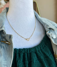 Load image into Gallery viewer, Tagalong 14K Gold Plated Necklace