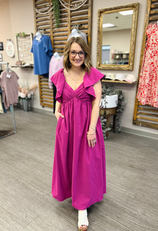 Wild Orchid Maxi Dress