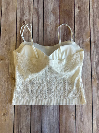 Sweet Lace Cream Bralette