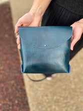 Load image into Gallery viewer, Genuine Leather Midnight Crossbody