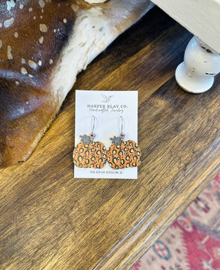 Wild Harvest Pumpkin Earrings