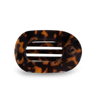 Round Flat Hair Clip | Medium | Tortoise