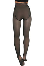 Load image into Gallery viewer, Opaque Fleece Lined Pantyhose