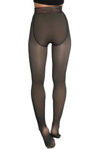 Opaque Fleece Lined Pantyhose