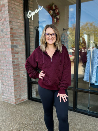 The Quilted Cloud Quarter Zip