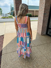 Load image into Gallery viewer, Colors In Paradise Midi Dress