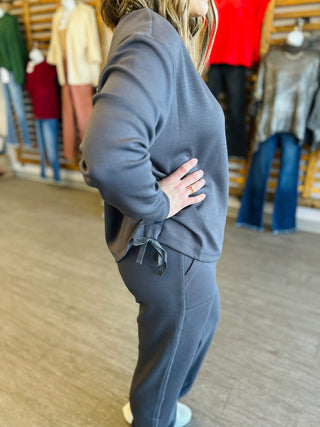 Cloud Nine Gray Jogger Pant Set