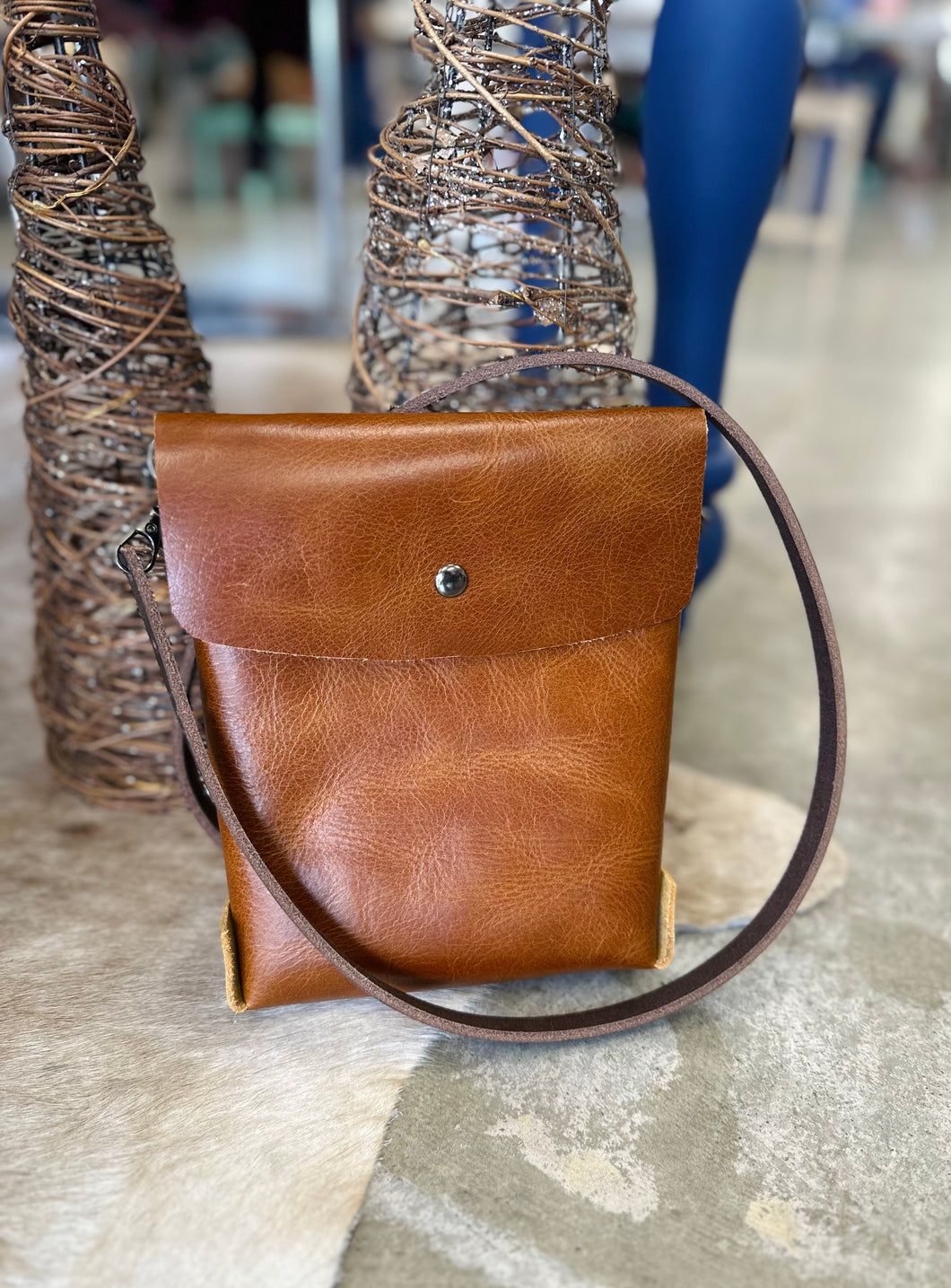 The Lauren Leather Crossbody