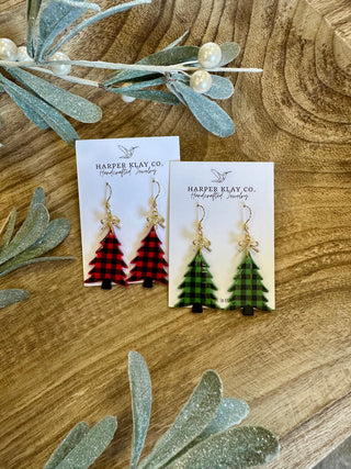 Merry & Plaid Earrings