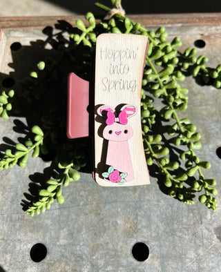 Easter Handmade Hair Claw Clip - Large