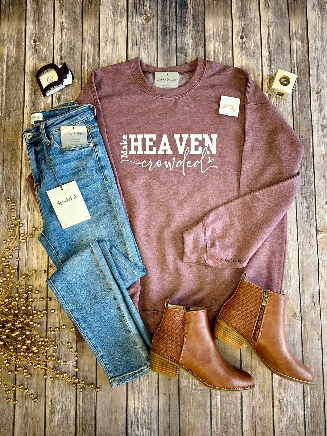 Make Heaven Crowded Sweatshirt