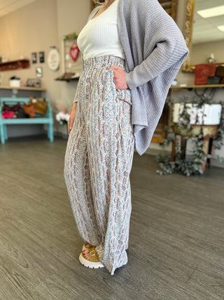 Coastal Muse Palazzo Pant