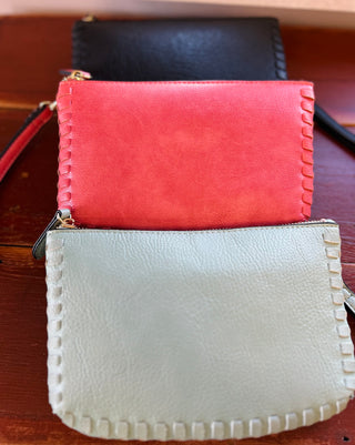 Whipstitch Detailed Crossbody