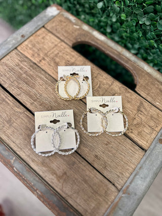 Timeless Elegance Hoop Earrings