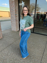 Load image into Gallery viewer, Medium Wash Wide Leg Palazzo Jean