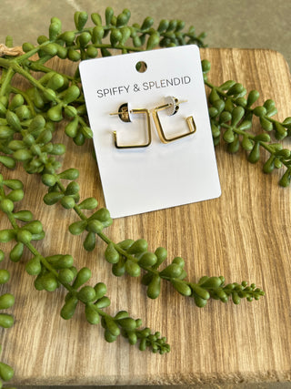 Luxe 18K Gold Plated Kamora Hoops