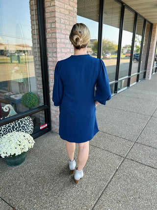 Navy Nights Dress