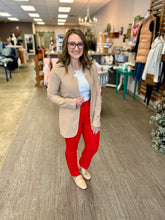 Load image into Gallery viewer, Candy Red Stretch Slacks