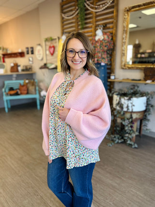 Blooming Dot Tie Top