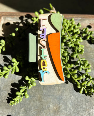 Easter Handmade Hair Claw Clip - Large