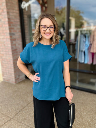 Teal Everyday Blouse