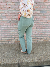 Load image into Gallery viewer, Sage Green HR Cargo Pant