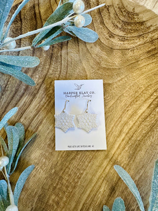Catch Your Eye Snowflake Earrings
