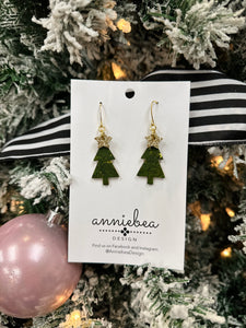 Shining Star Tree Earrings