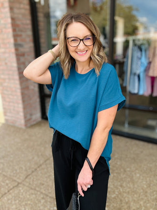 Teal Everyday Blouse