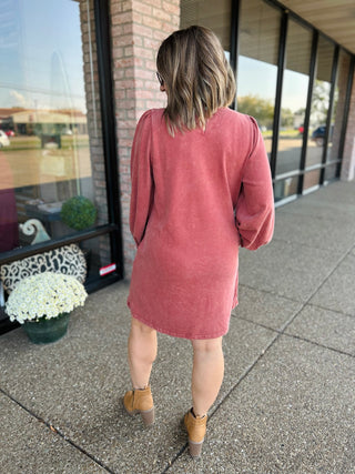 The Autumn Bloom Sweater Dress