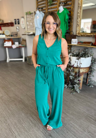 Emerald Comfort Jumpsuit