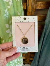 Load image into Gallery viewer, Jeremiah 29:11 Necklace (Gold Plated)