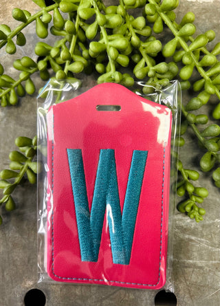 Monogram Luggage Tag