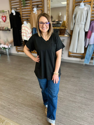 The Neutrals Easy Pocket Tee