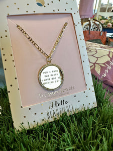 Jeremiah 29:11 Necklace (Gold Plated)
