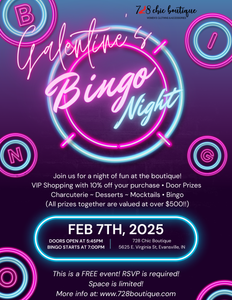 Galentine’s Bingo Night