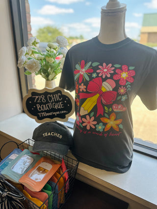Teaching Is A Work Of Heart Tee