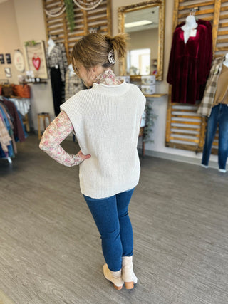 Soft Beige Soft Knit Sweater