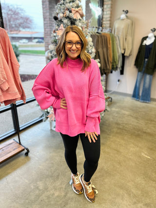 Easy Days Sweater in Pink