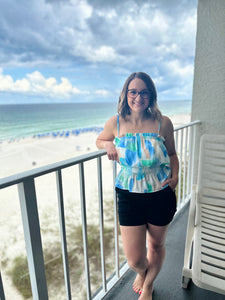 Multicolored Abstract Tank Top