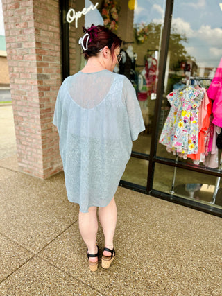 Dusty Gray Dream Kimono