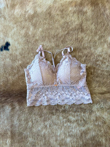 Crepe Luna Lace Bralette