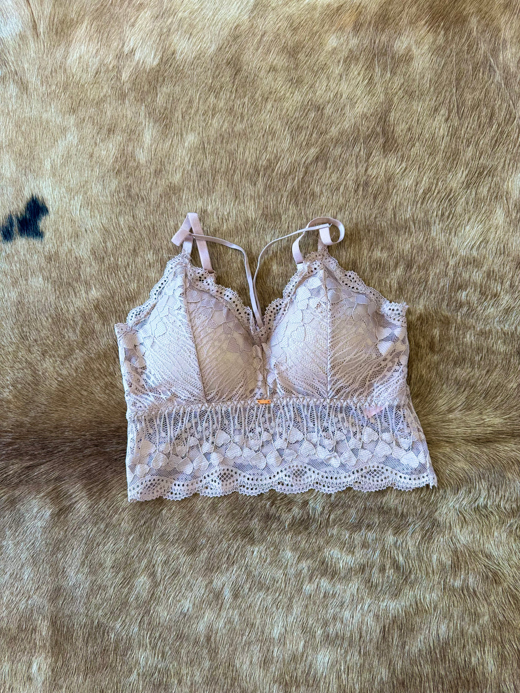 Crepe Luna Lace Bralette